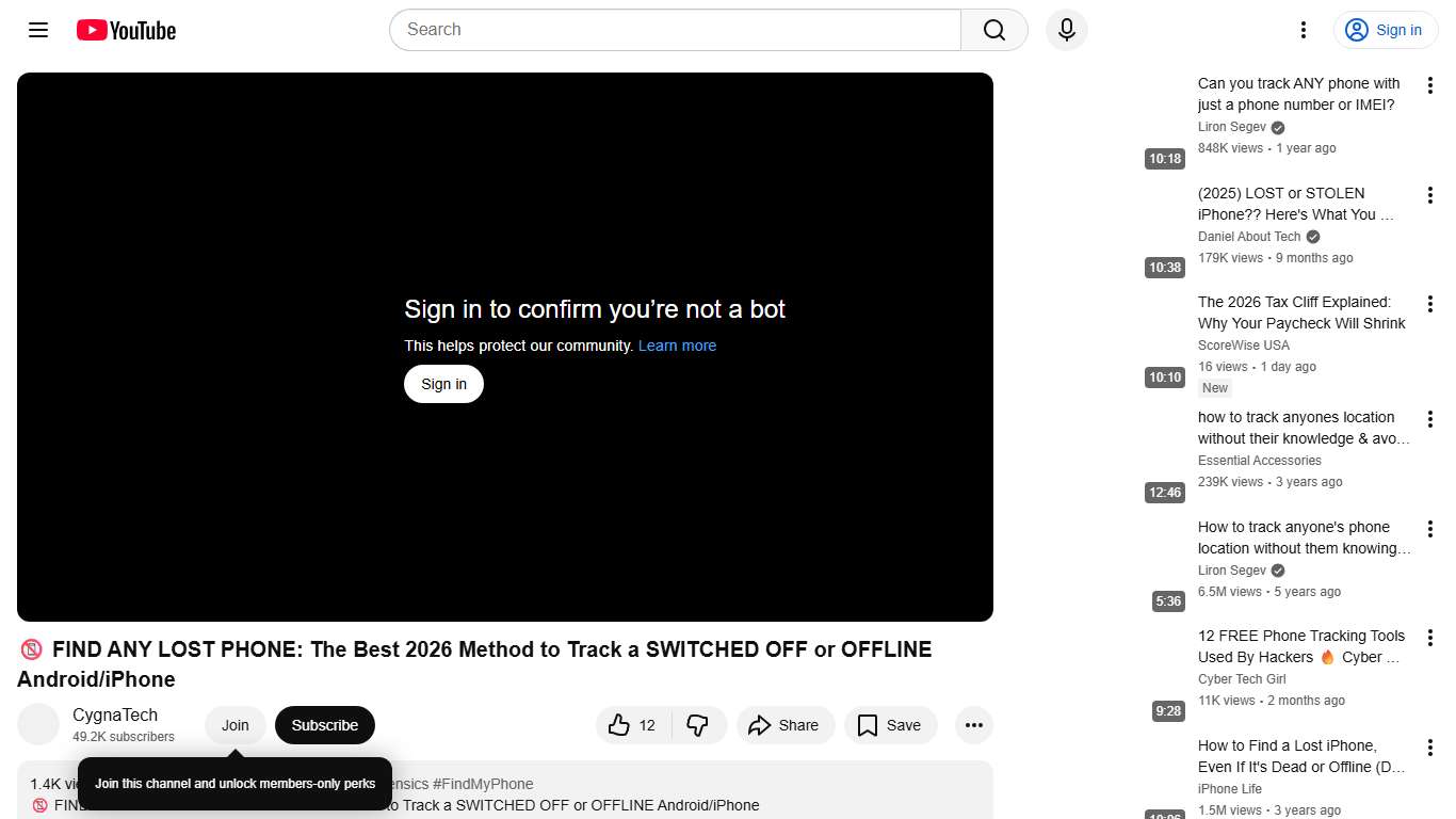 📵 FIND ANY LOST PHONE: The Best 2026 Method to Track a SWITCHED OFF or OFFLINE Android/iPhone - YouTube